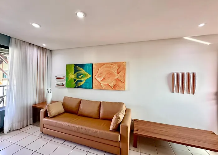Flat Marulhos Resort A Beira Mar By Direct